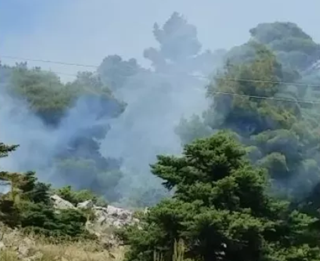 Συναγερμός για πυρκαγιά στα Βίλια Αττικής