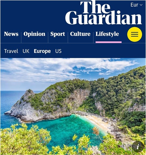 Οι αναγνώστες του Guardian ψήφισαν Νάξο!