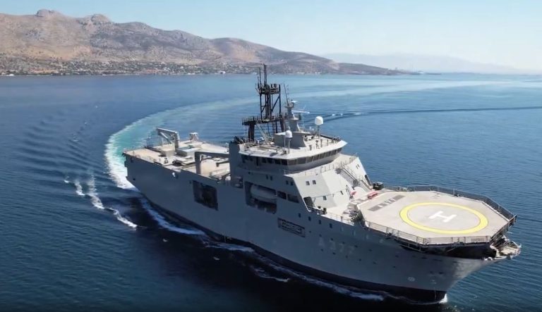 Ανέλαβε δράση ο «Περσέας»! Εντυπωσιακά πλάνα από το νέο πλοίο του ΠΝ