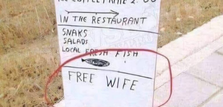 Το εστιατόριο που «σπάει» τη μοναξιά δίνοντάς σου… free wife! (photo)