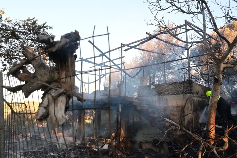 Οι σοκαριστικές στιγμές που έζησαν στην Ραφήνα: Η φωτιά μπήκε στο σπίτι (video)