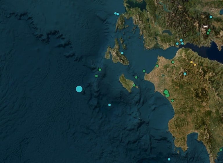 4,8 ρίχτερ αναστάτωσαν την Ζάκυνθο