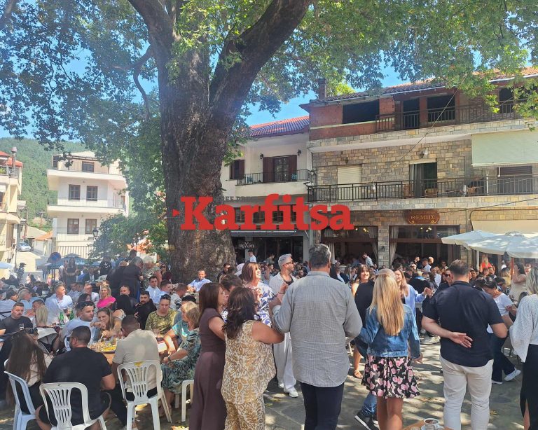 «Βούλιαξε» το Λιβάδι Ελασσόνας για τον Δεκαπενταύγουστο (photo+video)