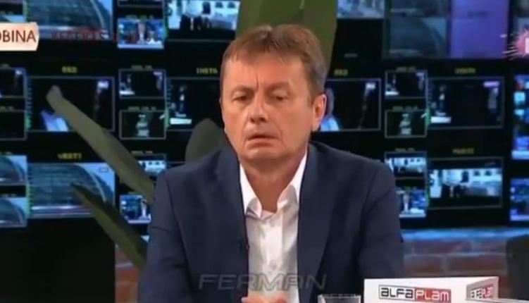 Σέρβος υπουργός παθαίνει εγκεφαλικό στη διάρκεια εκπομπής! (VIDEO)