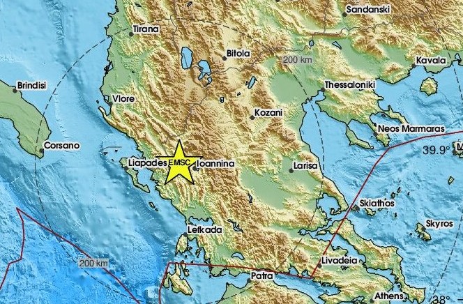 Αναστάτωση αλλά ευτυχώς όχι ζημιές από τα 5,3 ρίχτερ στην Ήπειρο (VIDEO)
