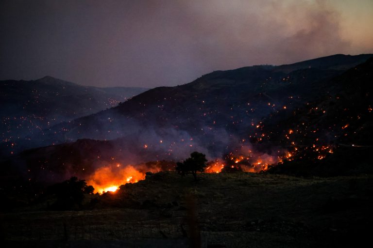 Εφιάλτης χωρίς τέλος στο Ρέθυμνο: «Στάχτη» το φοινικόδασος της Πρέβελης – Πάνω από 45.000 στρέμματα έχουν καεί (video)