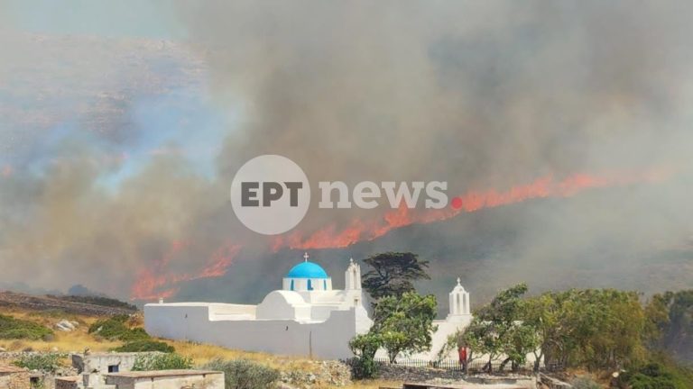 Δήμαρχος και εργολάβος αλληλοκατηγορούνται για την φωτιά στην Πάρο (VIDEO)