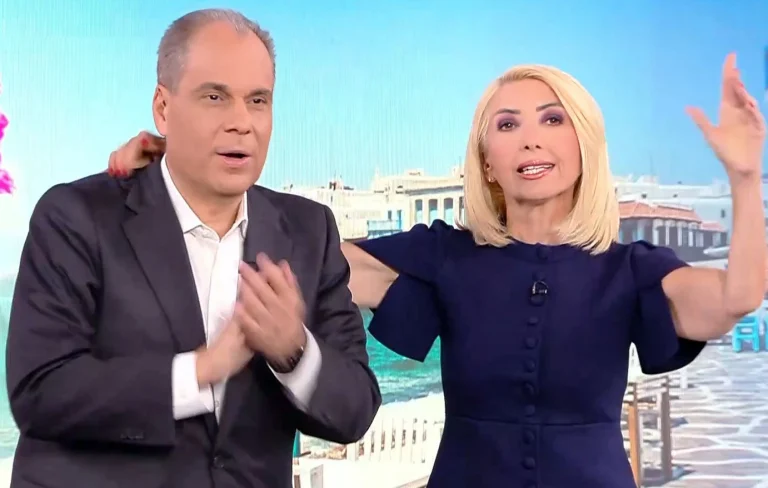 Το τελευταίο «αντίο» της Μίνας Καραμήτρου στο OPEN και η ατάκα του Στραβελάκη (VIDEO)