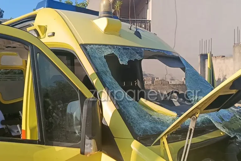 Τραγωδία στην Κρήτη: Ασθενοφόρο τράκαρε με αυτοκίνητο – Νεκρός ο ασθενής που μετέφερε