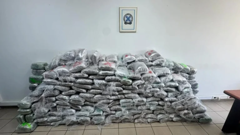 Θεσσαλονίκη: 324 κιλά κάνναβης κρυμμένα σε φορτία ανακυκλώσιμου χαρτιού – Δύο συλλήψεις