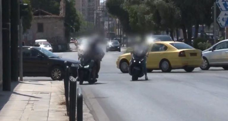 Ρεσιτάλ… παραβάσεων όσο αδειάζουν οι δρόμοι της Αθήνας (VIDEO)