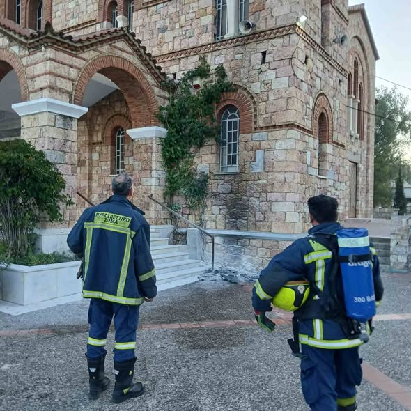 Νέα απόπειρα εμπρησμού στον Ιερό Ναό Ζωοδόχου Πηγής στη Δάφνη