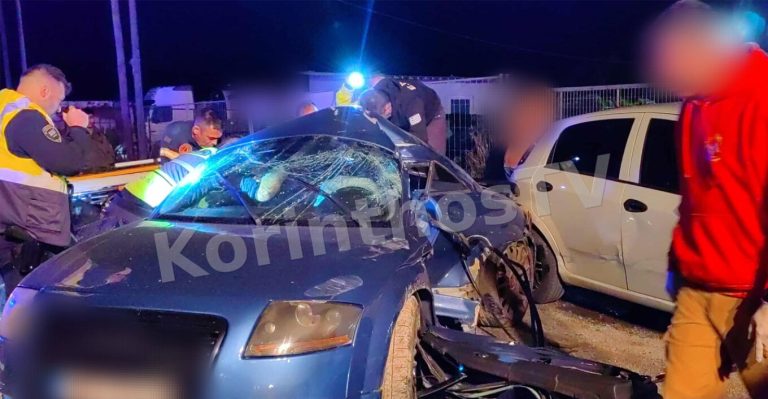 Κόρινθος: Νεκρός 26χρονος σε σφοδρό τροχαίο – Πέντε τραυματίες