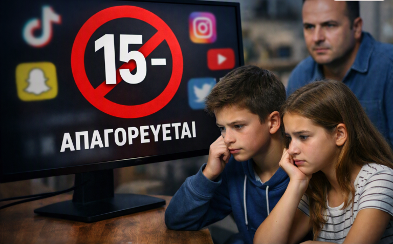 Δ. Παπαστεργίου: Πώς θα λειτουργήσει η επαλήθευση ηλικίας ανηλίκων για τα social media – Τι προβλέπεται για όσους είναι 13–15 ετών